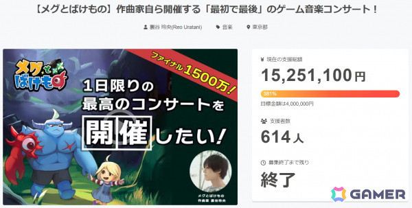「メグとばけもの コンサート」クラウドファンディングが総支援額1,500万円超で達成！「4K映像」対応のアーカイブ配信チケットが販売開始の画像4
