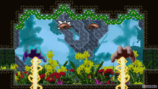 “もう一回”が止まらない高難度精密2Dプラットフォーマー「モミボス」がSteamで2025年1月16日に配信！の画像