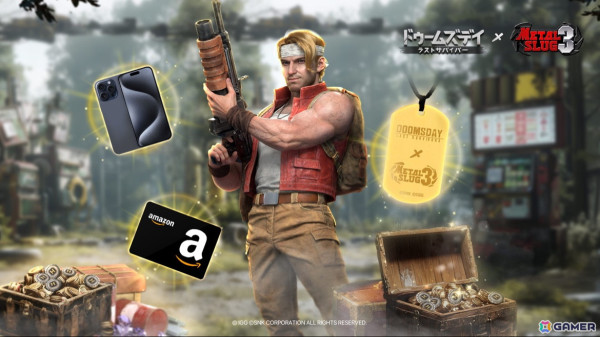 「ドゥームズデイ：ラストサバイバー」で「メタルスラッグ3」とのコラボイベント「ラッキースロット」が開催！の画像1