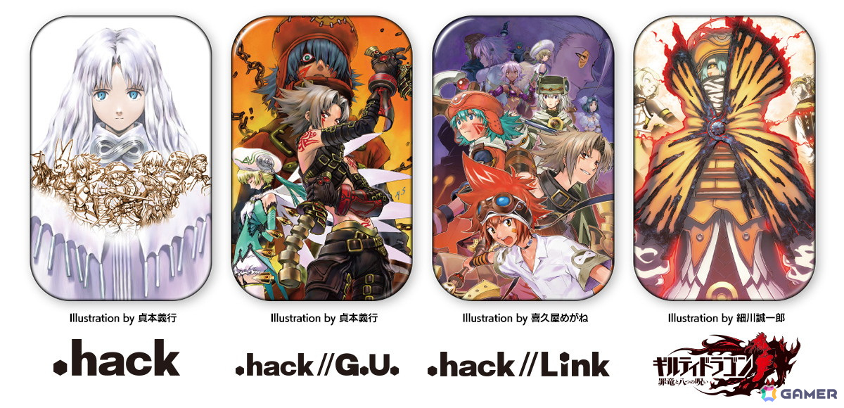 「.hack」シリーズと「戦場のフーガ」のAGF2024会場限定グッズが登場!CC2の新グッズラインナップが公開の画像