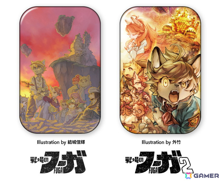 「.hack」シリーズと「戦場のフーガ」のAGF2024会場限定グッズが登場!CC2の新グッズラインナップが公開の画像