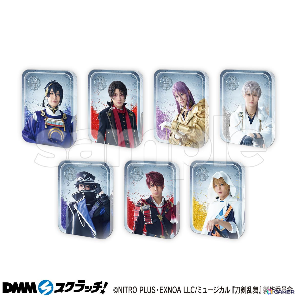 刀ミュ　スクラッチくじ　ガラコン⭐ 刀ミュ スクラッチくじ ガラコン⭐