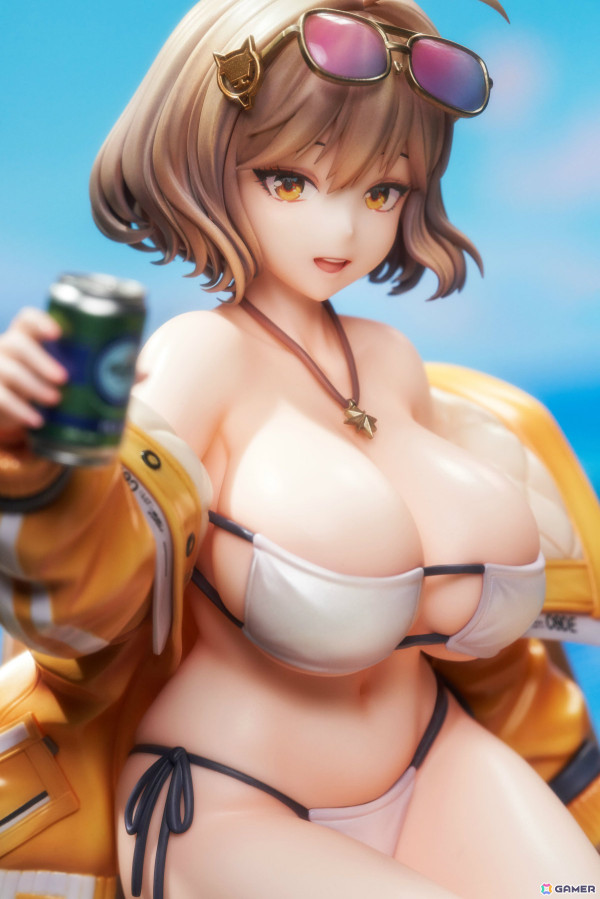 「勝利の女神：NIKKE」サマーバージョンのアニスが1/7スケールフィギュアとなって登場！明るい笑顔や魅力的なボディに注目の画像4