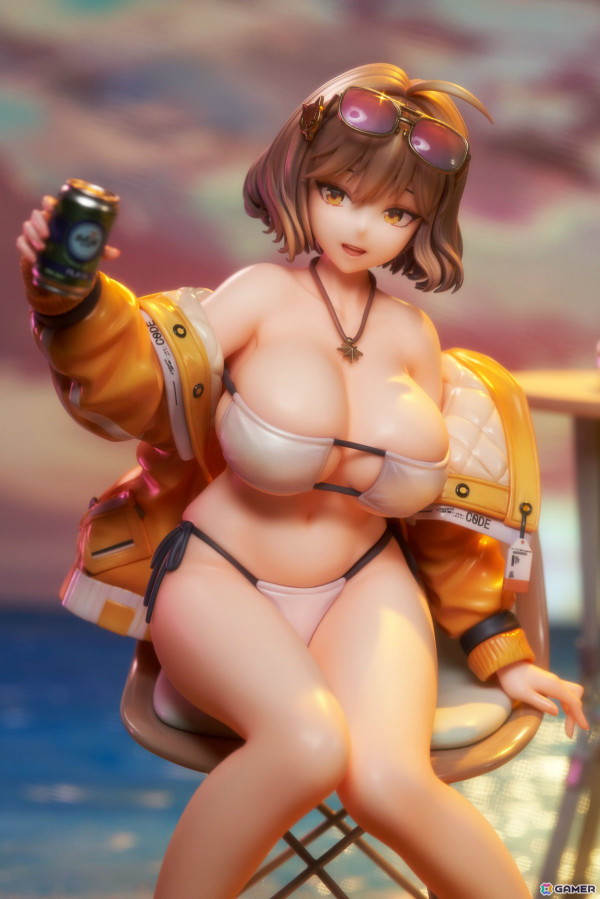 「勝利の女神：NIKKE」サマーバージョンのアニスが1/7スケールフィギュアとなって登場！明るい笑顔や魅力的なボディに注目の画像7