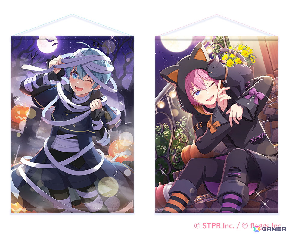 「すとぷりWith!!」10月ランキングイベント「ハロウィン!すとぷりと不思議なおばけの街 応援イベント」が開催!ころんさんとさとみさんが仮装姿で登場の画像