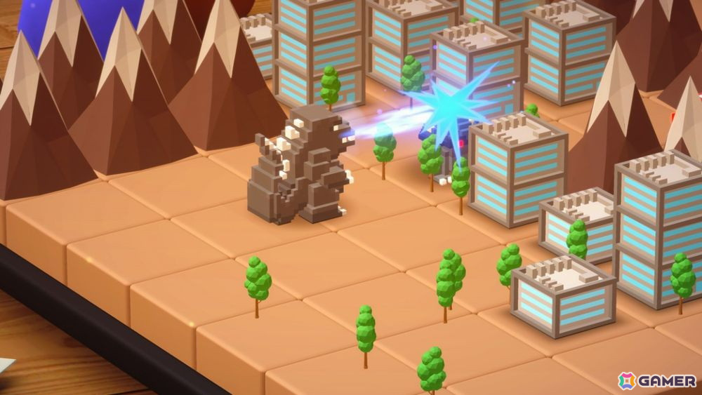 ストラテジー×パズルゲーム「ゴジラ ボクセルウォーズ」のSwitch版が2025年2月20日に発売！ゴジラ・ストア限定のムビモンセットもの画像2