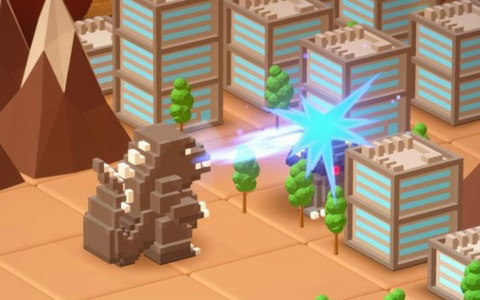 ストラテジー×パズルゲーム「ゴジラ ボクセルウォーズ」のSwitch版が2025年2月20日に発売！ゴジラ・ストア限定のムビモンセットも