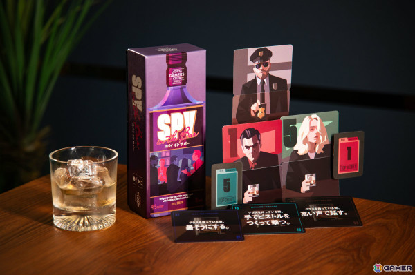 グラス片手に秘密の合図で相棒のスパイを見つけ出すパーティーゲーム「SPY IN THE BAR」がゲームマーケット2024秋で先行販売！の画像2