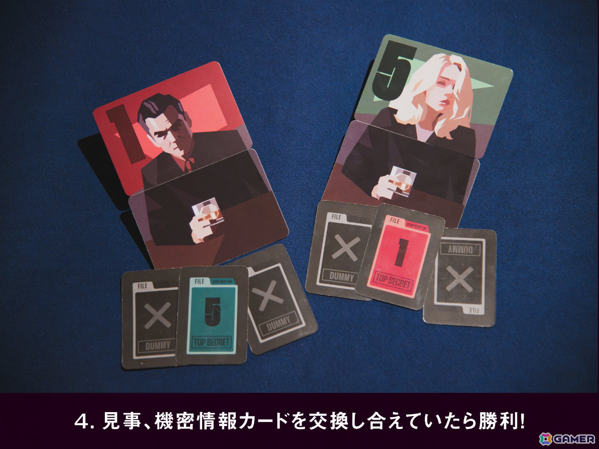グラス片手に秘密の合図で相棒のスパイを見つけ出すパーティーゲーム「SPY IN THE BAR」がゲームマーケット2024秋で先行販売！の画像6