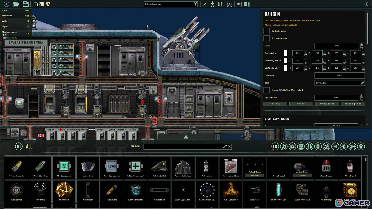 「Barotrauma」PvPモードの新ミッションタイプやカスタムマップが登場！Husk Chimeraなど新たな敵も追加の画像15