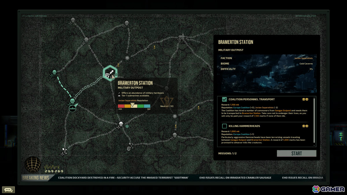 「Barotrauma」PvPモードの新ミッションタイプやカスタムマップが登場！Husk Chimeraなど新たな敵も追加の画像7