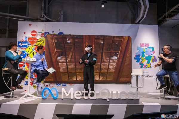 「進撃の巨人VR」「トライアングルストラテジー」などのタイトルを紹介した「渋谷スキランブルフェス presented by Meta Quest」トークセッションの様子をお届けの画像13