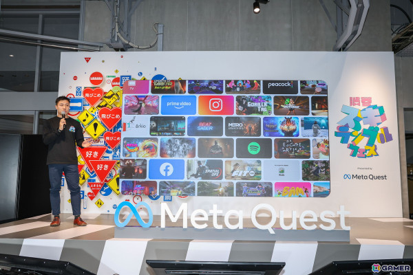 「進撃の巨人VR」「トライアングルストラテジー」などのタイトルを紹介した「渋谷スキランブルフェス presented by Meta Quest」トークセッションの様子をお届けの画像2