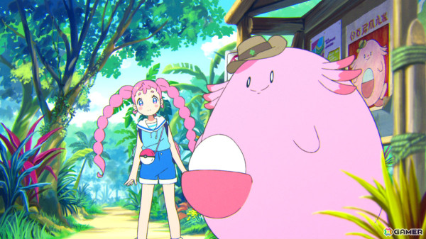 ポケモンアニメ「POKÉTOON」の新作「ラッキーなサファリでおにごっこ！？」が公開！キャストに木野日菜さん、千葉繁さんが出演の画像1