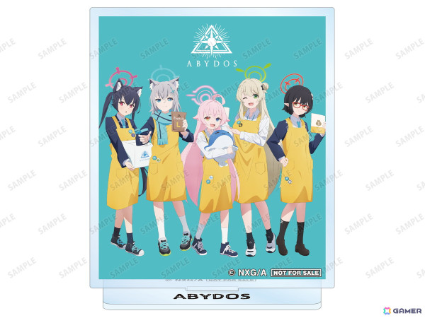 「ブルーアーカイブ The Animation」POP UP STORE in ロフトが11月9日より開催！ショップ店員をコンセプトにした描き下ろしイラストのグッズが登場の画像6