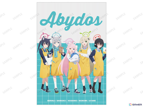 「ブルーアーカイブ The Animation」POP UP STORE in ロフトが11月9日より開催！ショップ店員をコンセプトにした描き下ろしイラストのグッズが登場の画像8