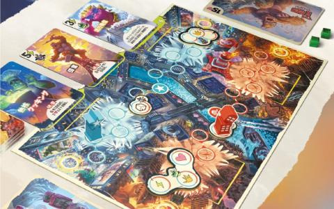 2人対戦ボードゲーム「キング・オブ・トーキョー：デュエル」日本語版が2024年11月下旬に発売！卓上で大怪獣バトルが楽しめる