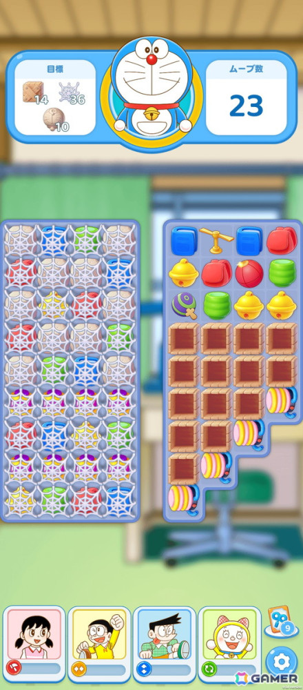 爽快パズルゲーム「ドラえもん パズルdeリゾートメーカー」が配信！ドラえもんやのび太たちが活躍するオリジナルストーリーも楽しめるの画像