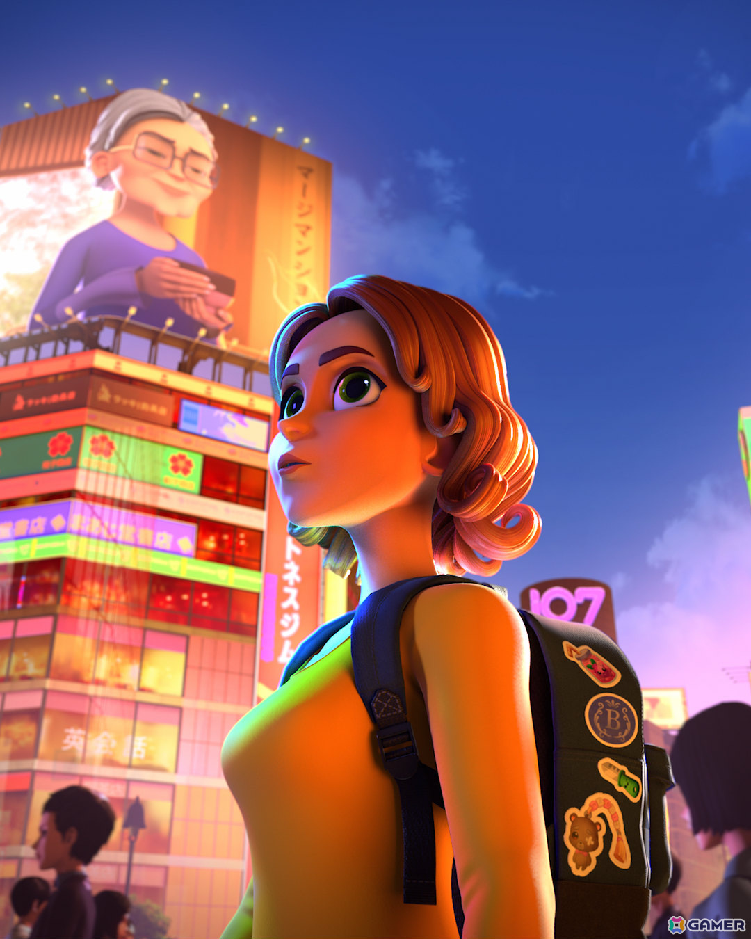 「マージマンション」ウルスラおばあちゃんとマディーが日本旅行を楽しむ動画「東京エスケープ」が公開！アニメーション制作はポリゴン・ピクチュアズが担当の画像3