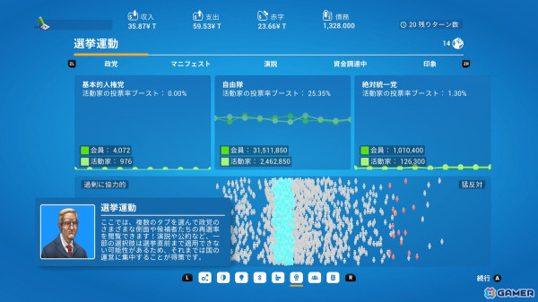 国家運営シミュレーションゲーム「デモクラシー4：コンソールエディション」がPS4/Xbox One/Switchで配信！の画像13
