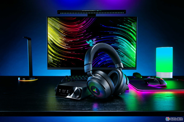 7.1サラウンドサウンドによる空間オーディオを実現したゲーミングヘッドセット「Razer Kraken V4 Pro」が11月1日に発売！の画像1