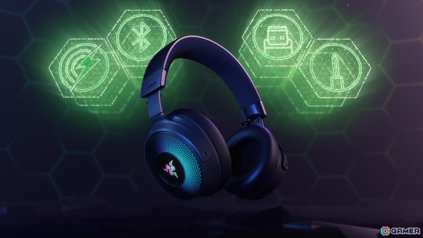 7.1サラウンドサウンドによる空間オーディオを実現したゲーミングヘッドセット「Razer Kraken V4 Pro」が11月1日に発売！の画像5