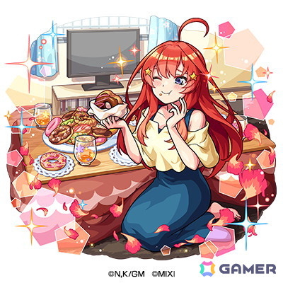 「モンスト」で「五等分の花嫁」とのコラボが10月26日より開催！一花、二乃、三玖、四葉、五月たちが「超・獣神祭」に登場の画像11