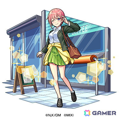「モンスト」で「五等分の花嫁」とのコラボが10月26日より開催！一花、二乃、三玖、四葉、五月たちが「超・獣神祭」に登場の画像2