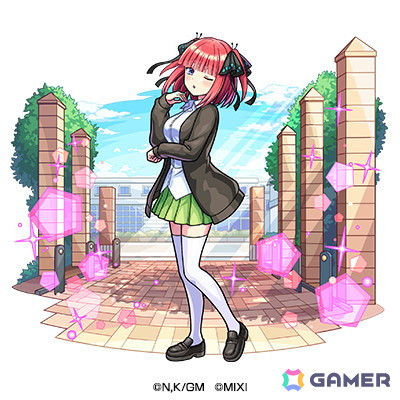 「モンスト」で「五等分の花嫁」とのコラボが10月26日より開催！一花、二乃、三玖、四葉、五月たちが「超・獣神祭」に登場の画像4