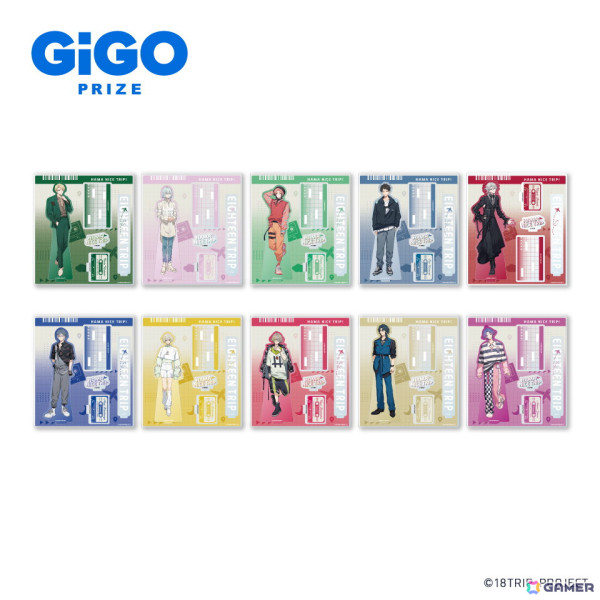GiGOにて「18TRIP」とのコラボキャンペーンが11月8日より開催！アクリルジオラマなどGiGOグループ店舗限定プライズも登場の画像7