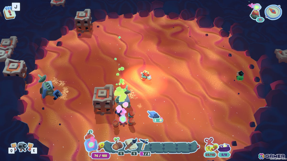 ローグライク探索ゲーム「Into the Emberlands」に神秘的で危険な砂漠バイオーム「Dubious Dunes」が登場！の画像3