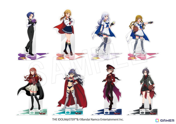 「アイドルマスター ミリオンライブ！」とROUND1のコラボキャンペーンが11月1日より開催！アクスタや缶バッジ、Tシャツなどのグッズも登場の画像2