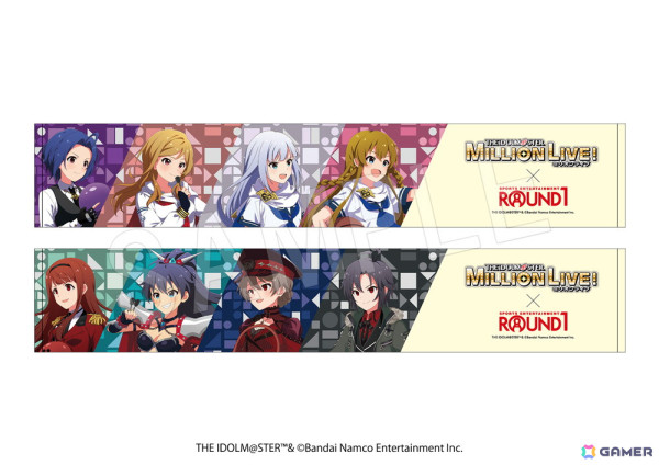 「アイドルマスター ミリオンライブ！」とROUND1のコラボキャンペーンが11月1日より開催！アクスタや缶バッジ、Tシャツなどのグッズも登場の画像8
