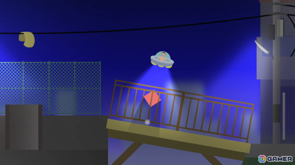 イライラ棒と“壺おじ”を組み合わせた2Dアクションゲーム「UFO-Man」がSteam/iOS向けに配信！の画像4