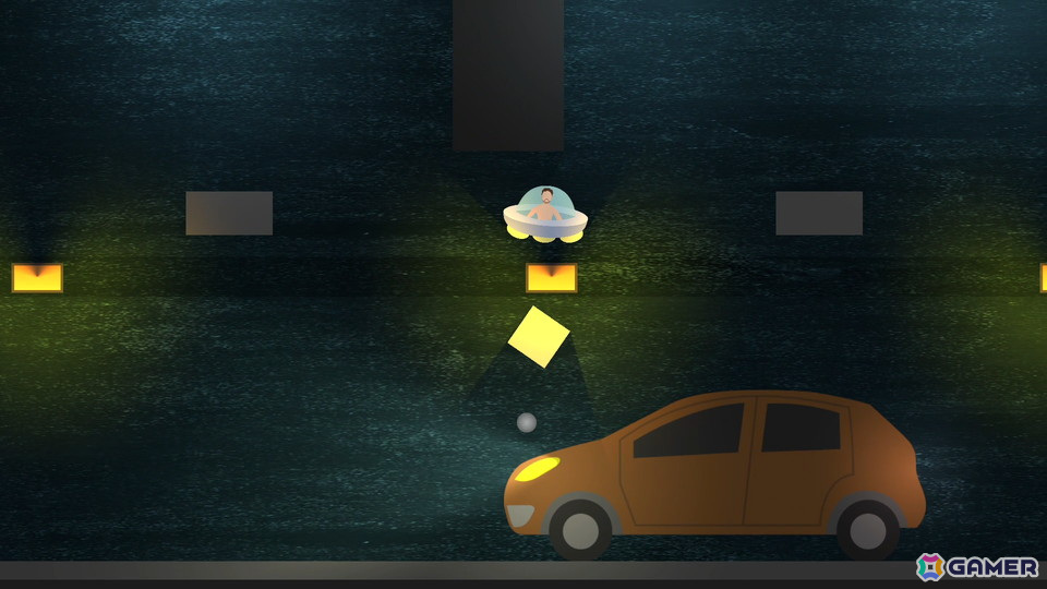 イライラ棒と“壺おじ”を組み合わせた2Dアクションゲーム「UFO-Man」がSteam/iOS向けに配信！の画像6