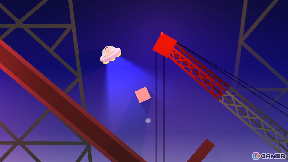 イライラ棒と“壺おじ”を組み合わせた2Dアクションゲーム「UFO-Man」がSteam/iOS向けに配信！の画像9