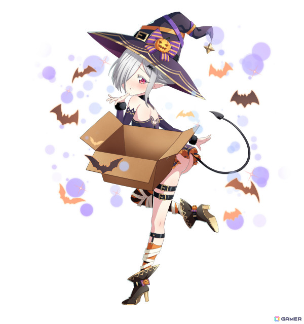 「邪神ちゃんドロップキック ケイオス」ハロウィンイベントが開催！魔女コスチュームを着たペルちゃんのホームスキンを手に入れようの画像2