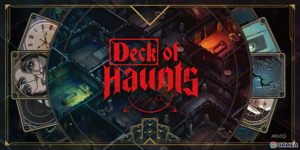 背筋の凍るデッキ構築ローグライクゲーム「Deck of Haunts」が発表！2025年初旬にPCで配信の画像1