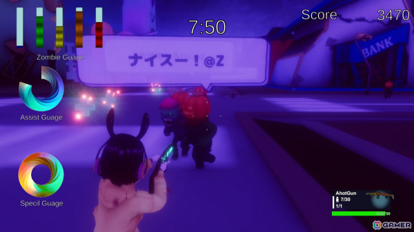 ストリーマー専用TPS「Streamer VS Zombie」のβテスト版がBoothで配信！配信中のコメントによって出現するゾンビを倒してハイスコアを目指せの画像2