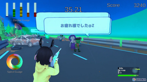 ストリーマー専用TPS「Streamer VS Zombie」のβテスト版がBoothで配信！配信中のコメントによって出現するゾンビを倒してハイスコアを目指せの画像5