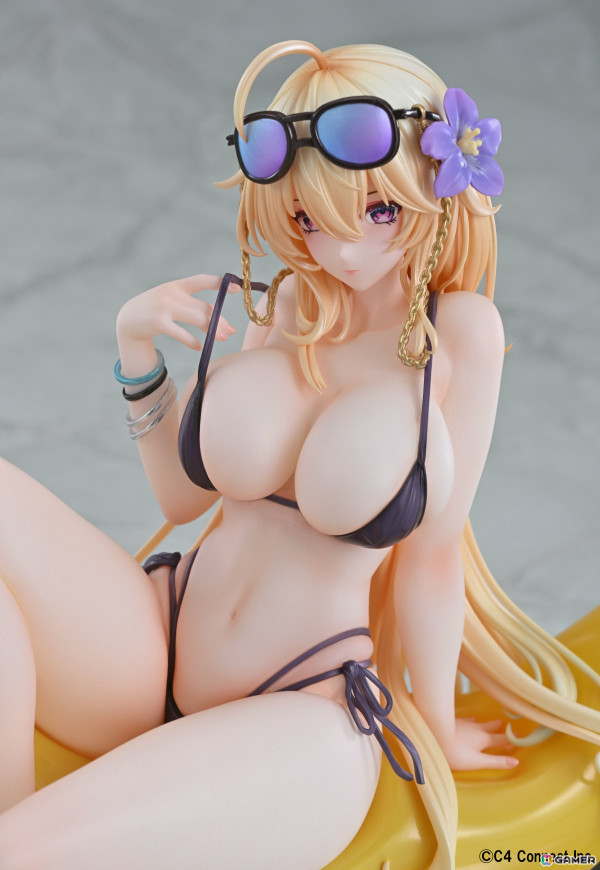 「放置少女」賈クが黒ビキニ衣装でフィギュア化！あみあみではアクリルキャラクタープレートが付いた限定特典付属版も登場の画像4