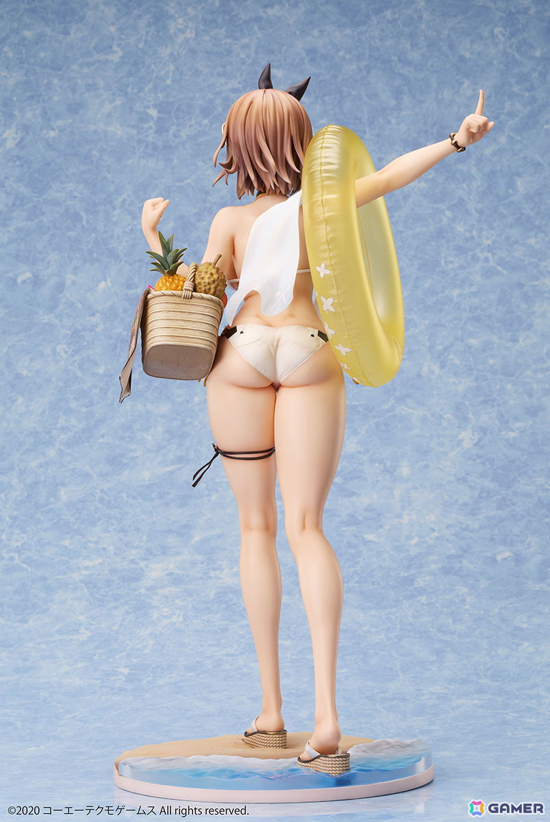 「ライザのアトリエ2」日焼けした肌と抜群のプロボーションを再現したライザ 水着Ver. 1/4スケールフィギュアのデコマスがSHIBUYA TSUTAYAにて展示中！の画像9