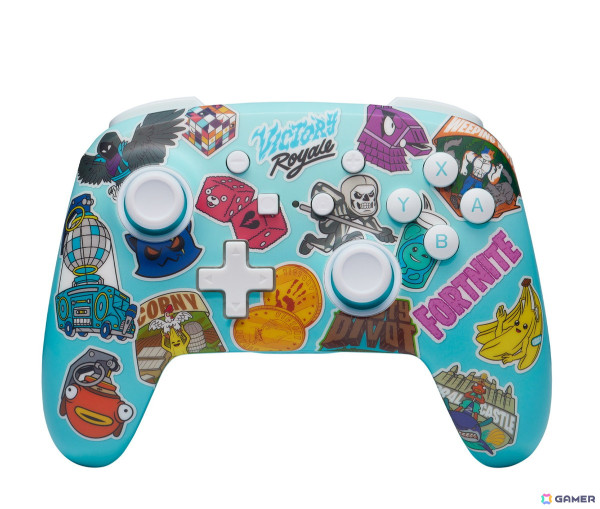 「フォートナイト」デザインのPowerA製Switch用コントローラー＆イヤホンが11月1日に発売！「ピーリー」デザインと漫画風ステッカー風デザインの2種が登場の画像8
