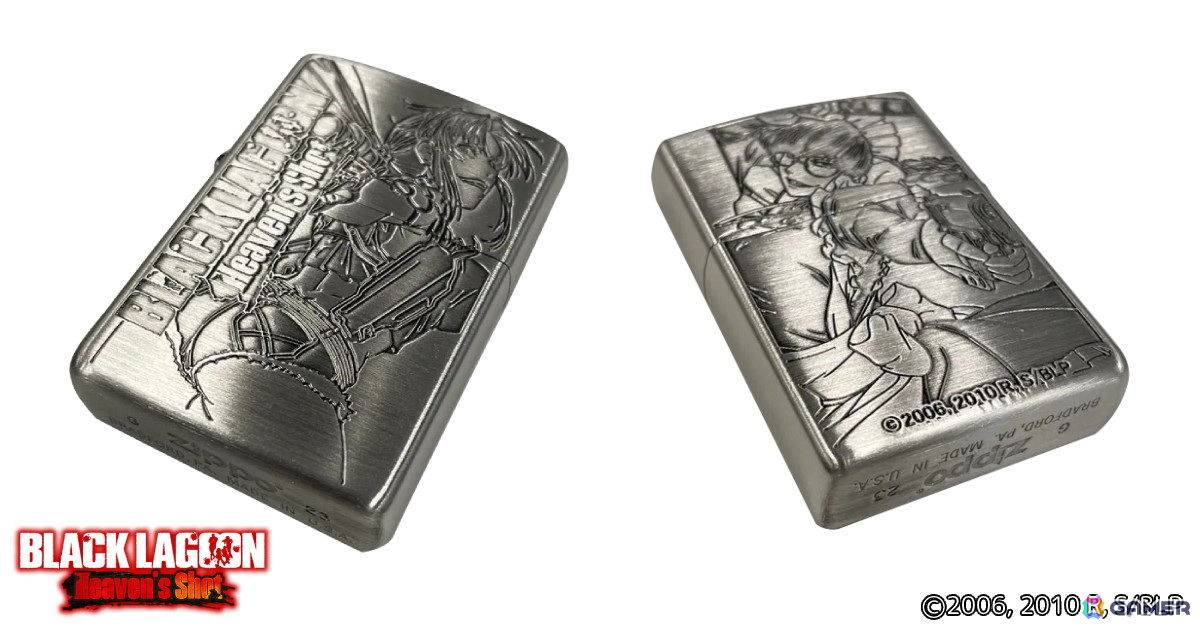 zippo ブラックラグーン レヴィ 2点 アニメ 特殊加工 2024年製 zippo ブラックラグーン レヴィ 2点 アニメ 特殊加工 2024年製 - メルカリ