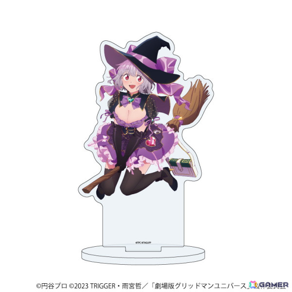 「グリッドマン ユニバース」のPOP UP STOREが開催決定！グッズには“魔女”姿の六花たちの描き下ろしイラストを使用の画像