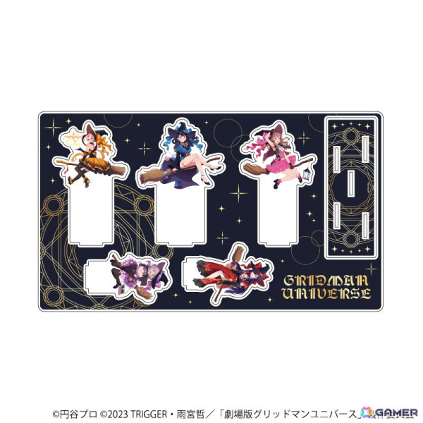 「グリッドマン ユニバース」のPOP UP STOREが開催決定！グッズには“魔女”姿の六花たちの描き下ろしイラストを使用の画像