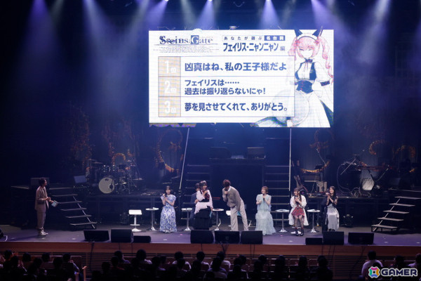 「STEINS;GATE 15th LIVE - ONE WORLD -」レポート！宮野真守さん、花澤香菜さん、今井麻美さんらラボメン声優陣がほぼ勢ぞろいして作中の名台詞を披露の画像23