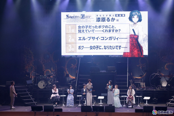 「STEINS;GATE 15th LIVE - ONE WORLD -」レポート！宮野真守さん、花澤香菜さん、今井麻美さんらラボメン声優陣がほぼ勢ぞろいして作中の名台詞を披露の画像24