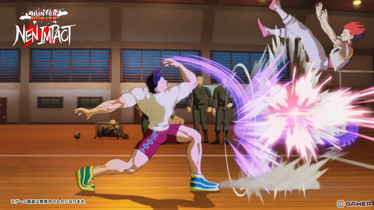 「HUNTER×HUNTER NEN×IMPACT」飛び道具や設置技など多彩な技を持つ「レイザー（CV：黒田崇矢）」の参戦PVが公開！の画像2