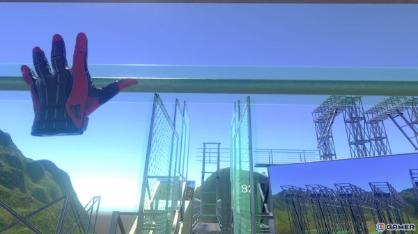 高層ビルや溶鉱炉などスリル満点のエリアに挑む筋肉アスレチックVRゲーム「マッスルニンジャVR」がSteamで配信！の画像